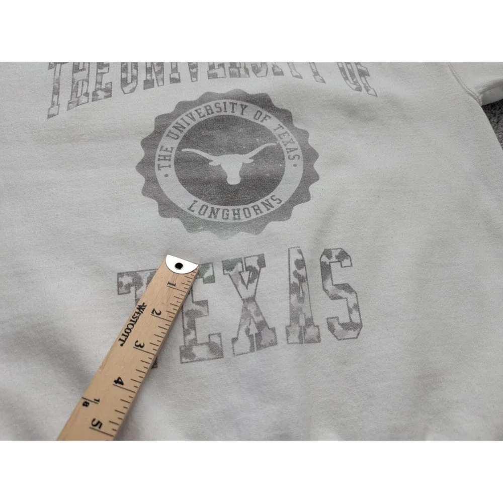University of Texas Longhorns Sweater‎ Mens Medium NCAA White Gameday Couture